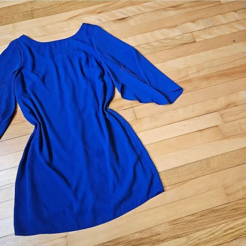 AB Studio Blue Dress - Picture 7 of 11